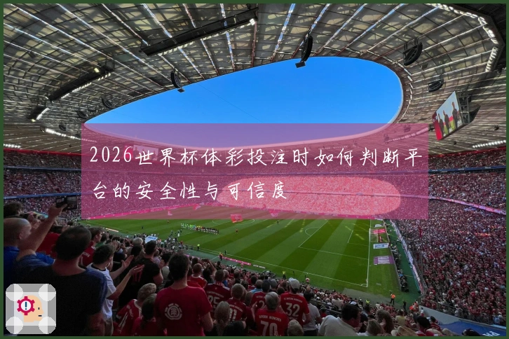 2026世界杯体彩投注时如何判断平台的安全性与可信度